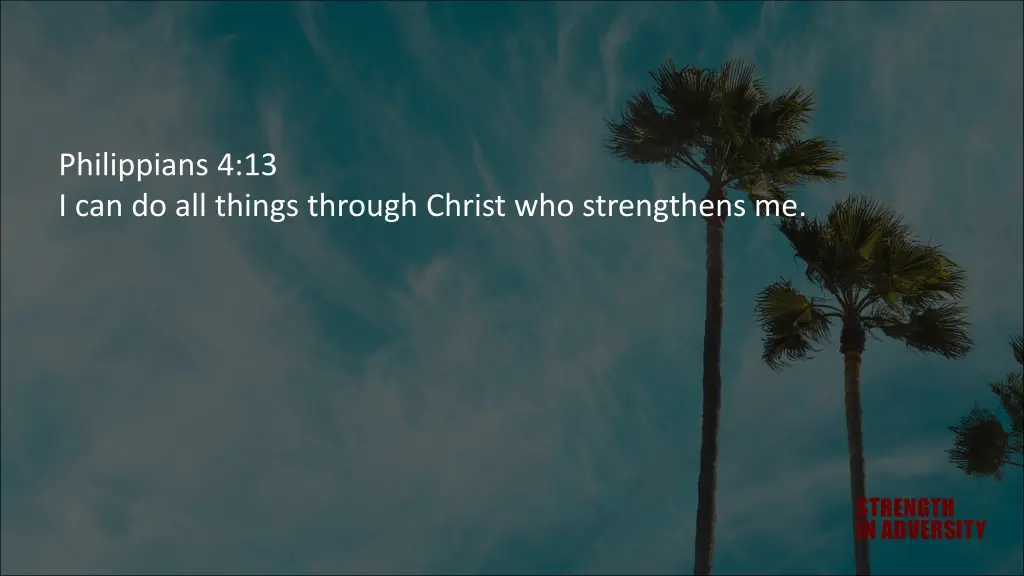 philippians 4 13 i can do all things through