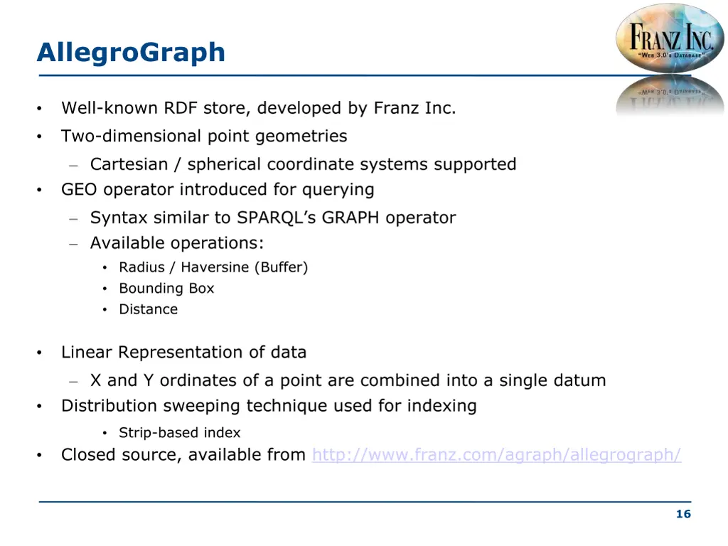 allegrograph