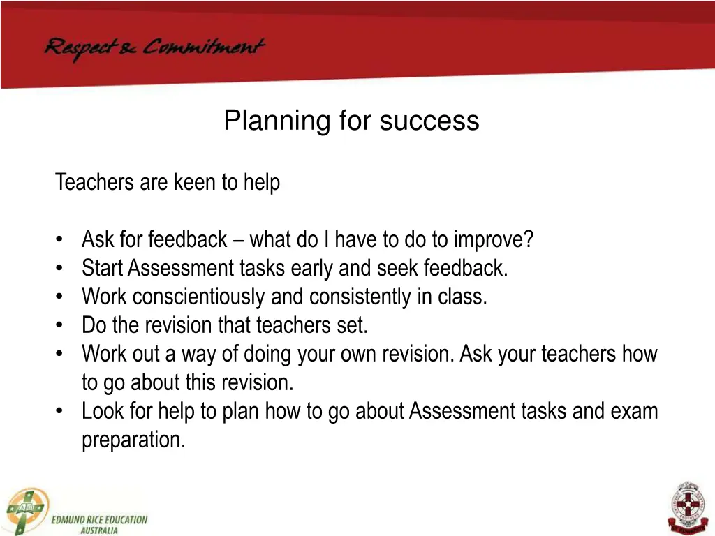 planning for success 1