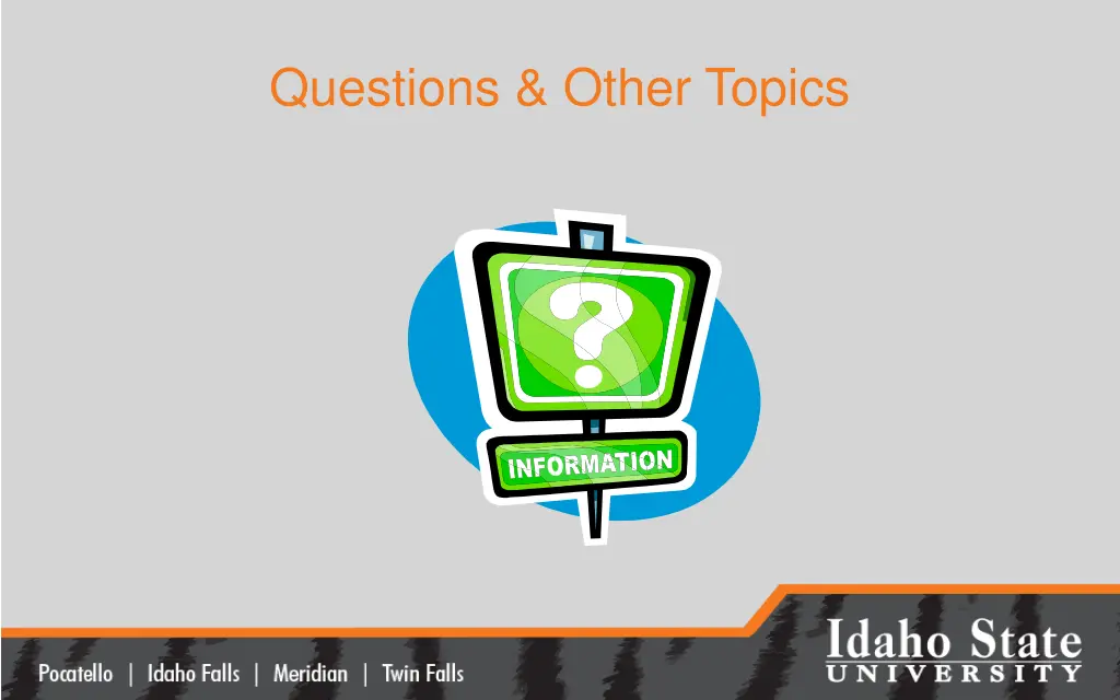 questions other topics