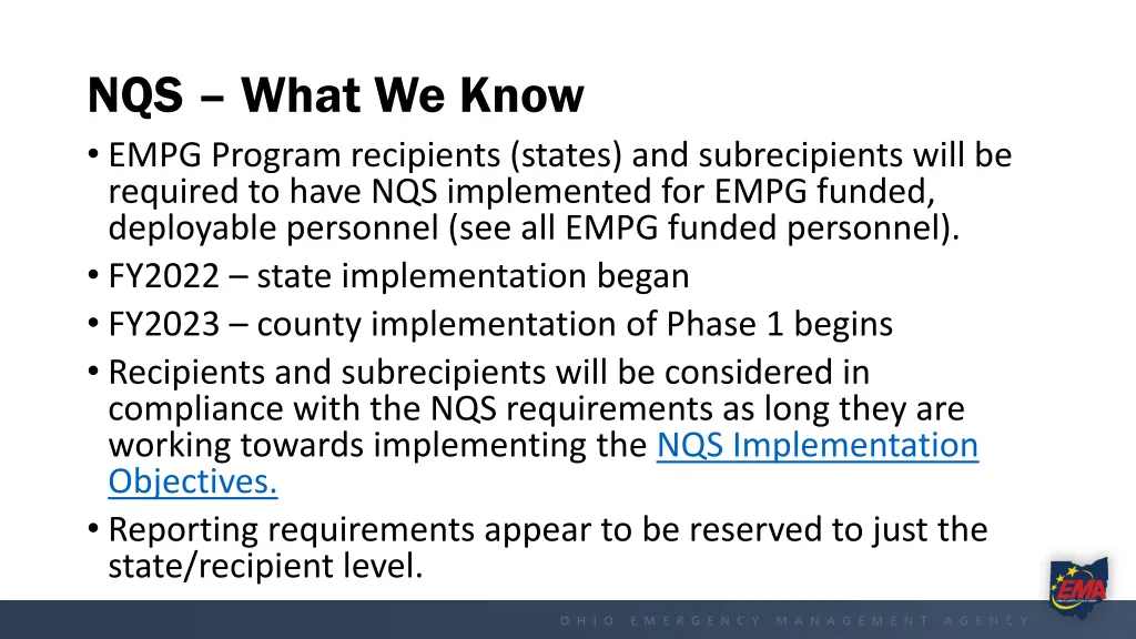 nqs what we know empg program recipients states