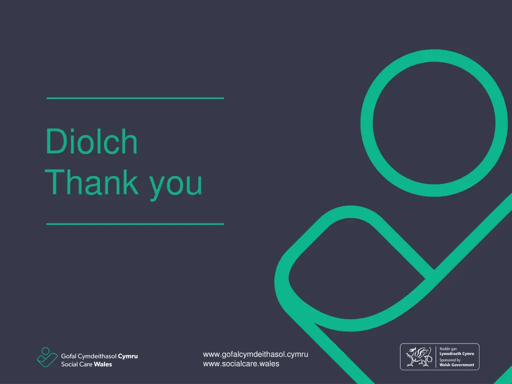 diolch thank you