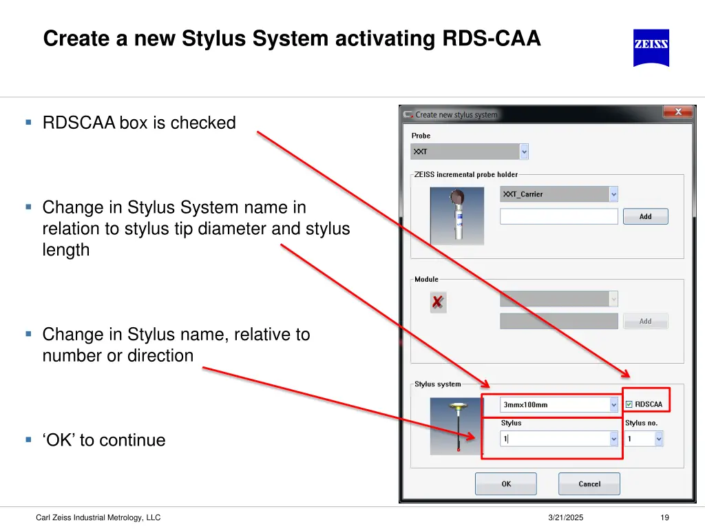create a new stylus system activating rds caa 4