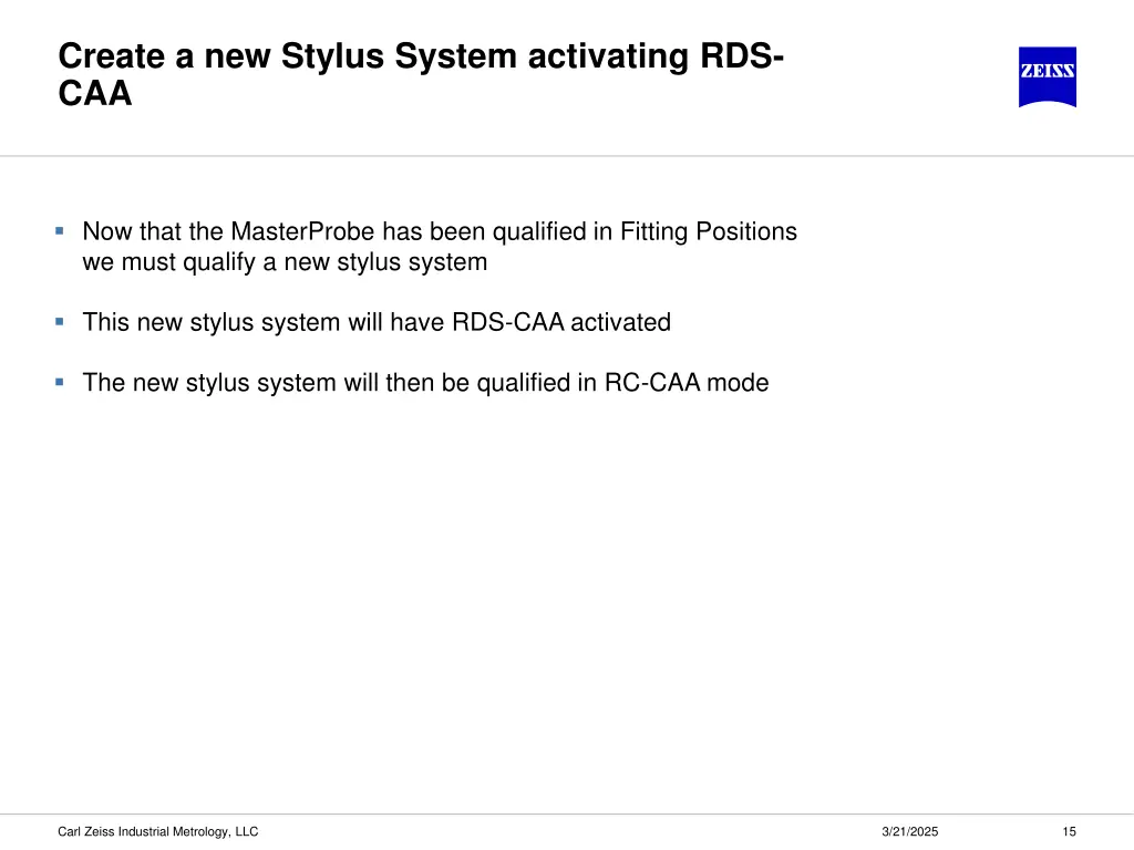 create a new stylus system activating rds caa