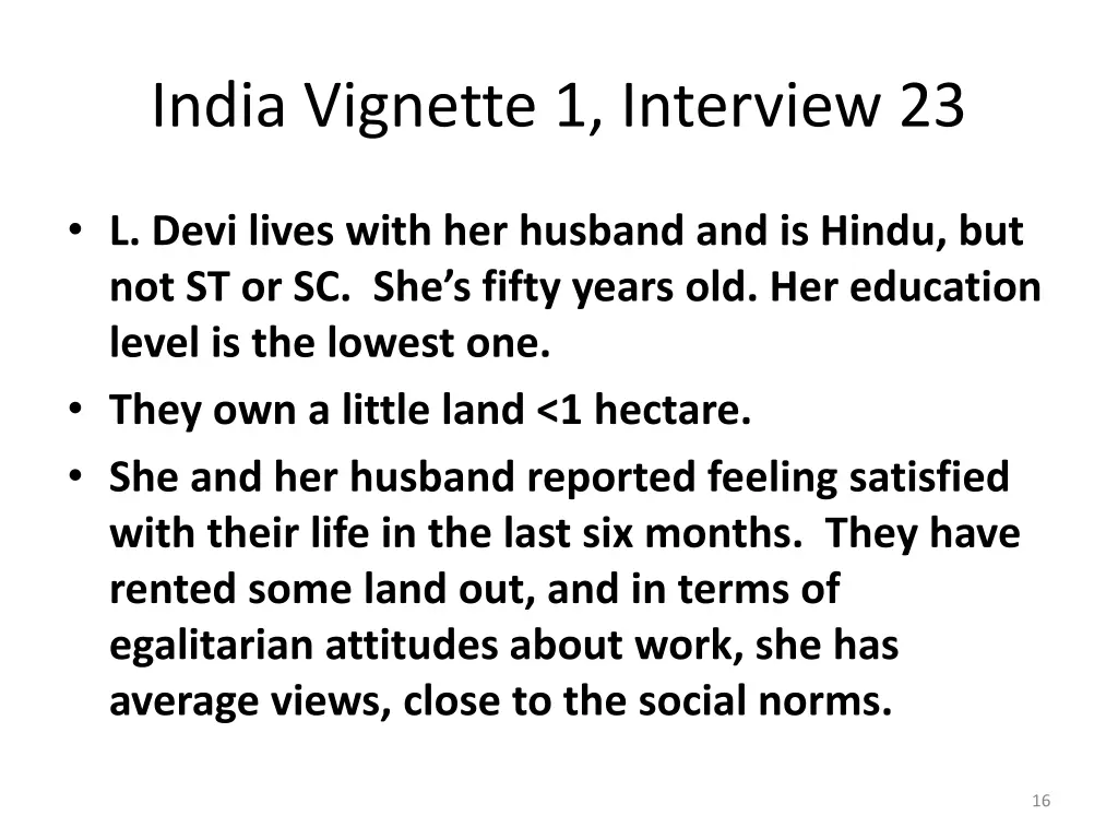 india vignette 1 interview 23
