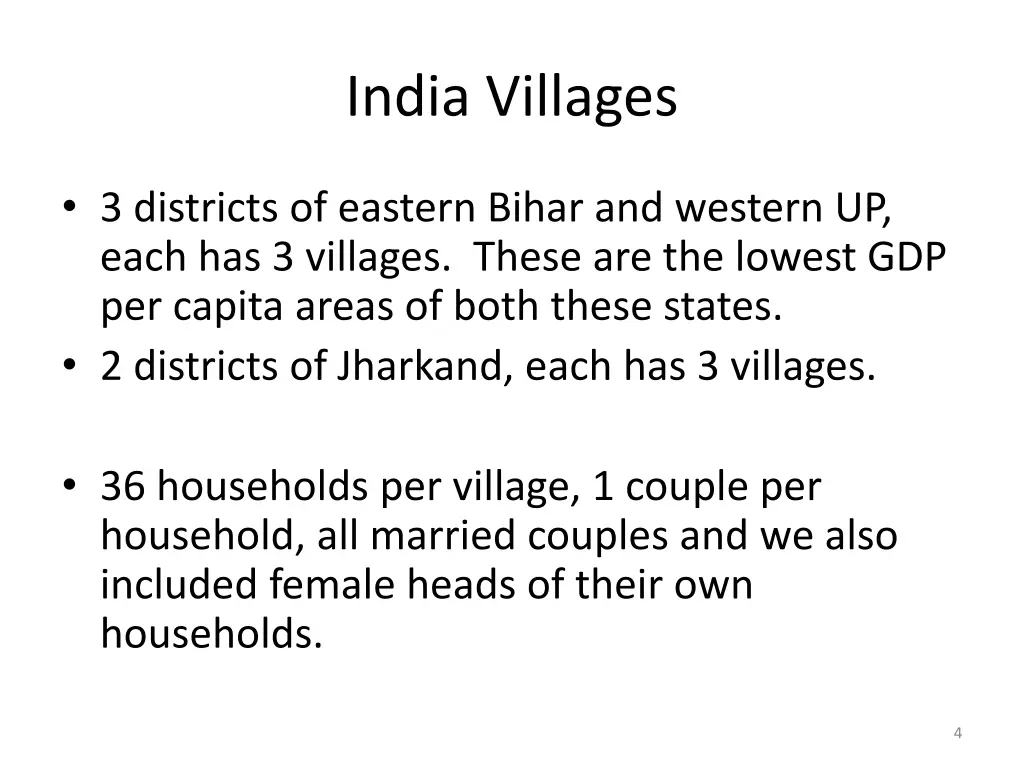 india villages