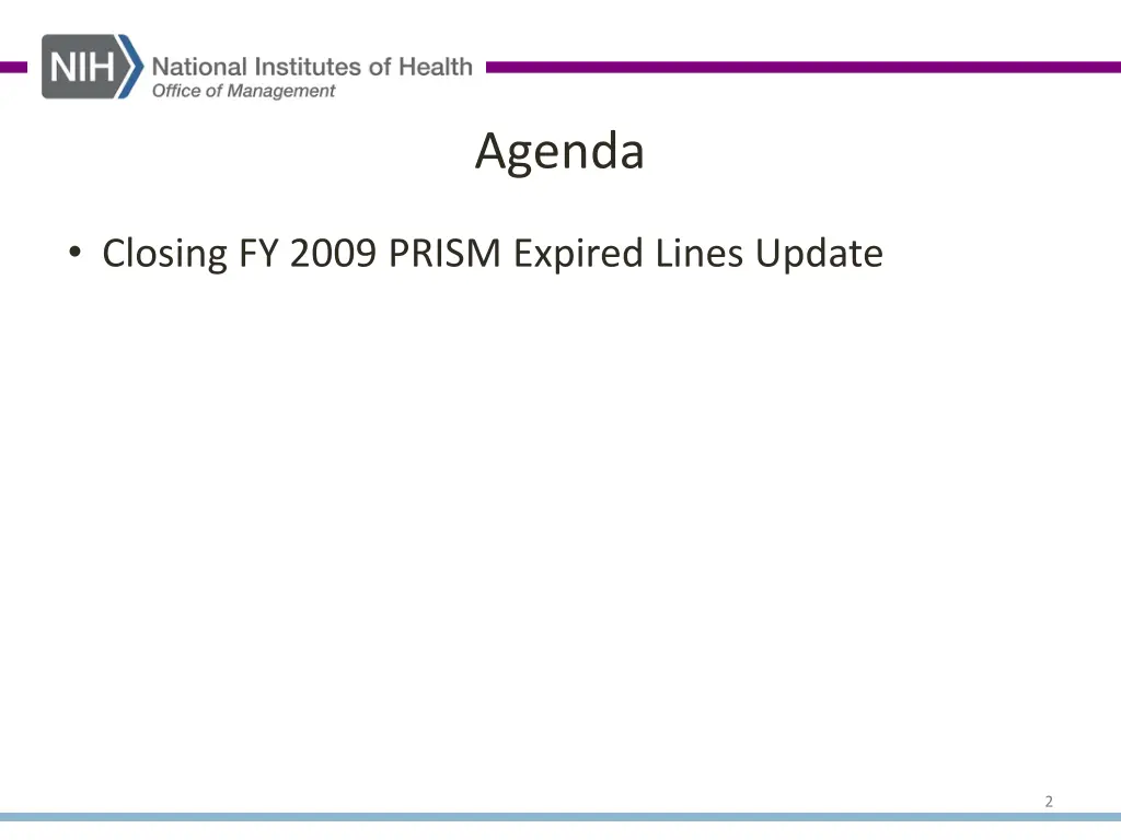 agenda