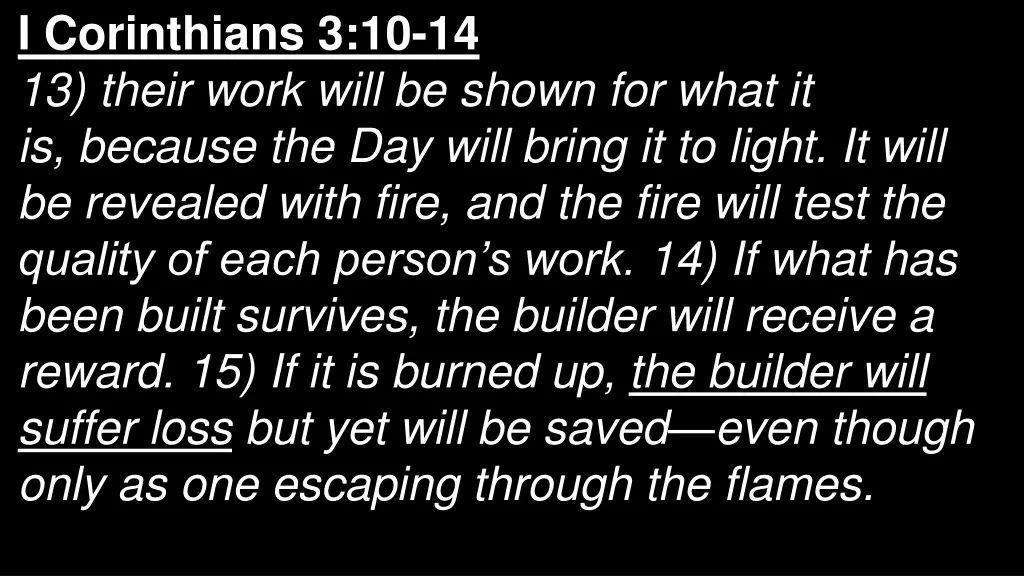 i corinthians 3 10 14 13 their work will be shown