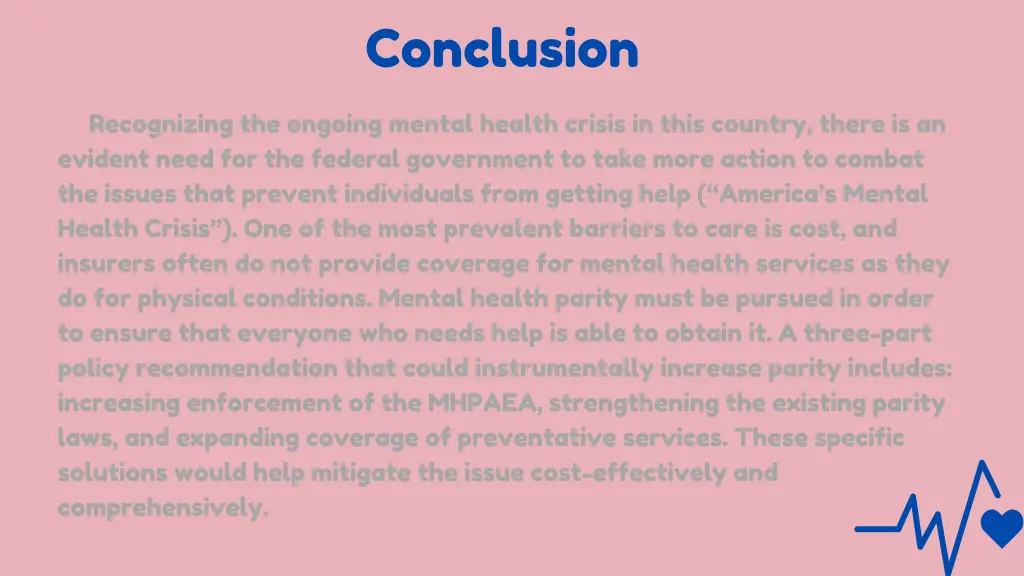 conclusion