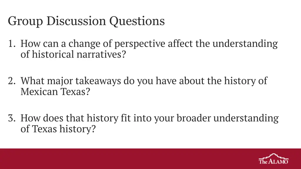 group discussion questions