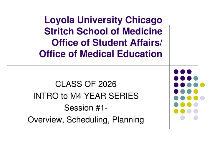 loyola university chicago stritch school