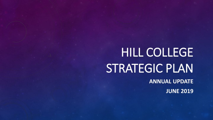 hill college hill college strategic plan