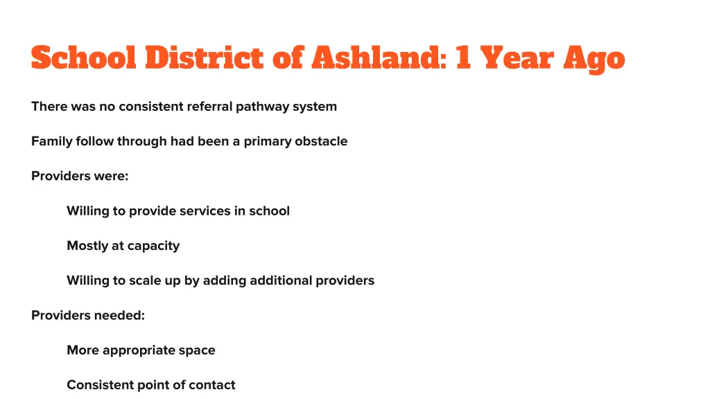school district of ashland 1 year ago