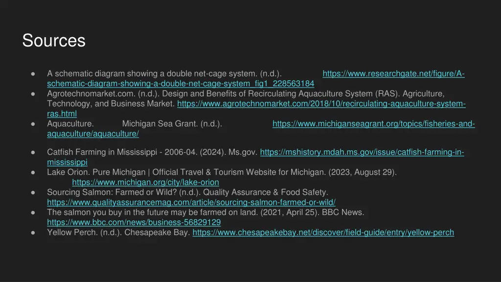 sources