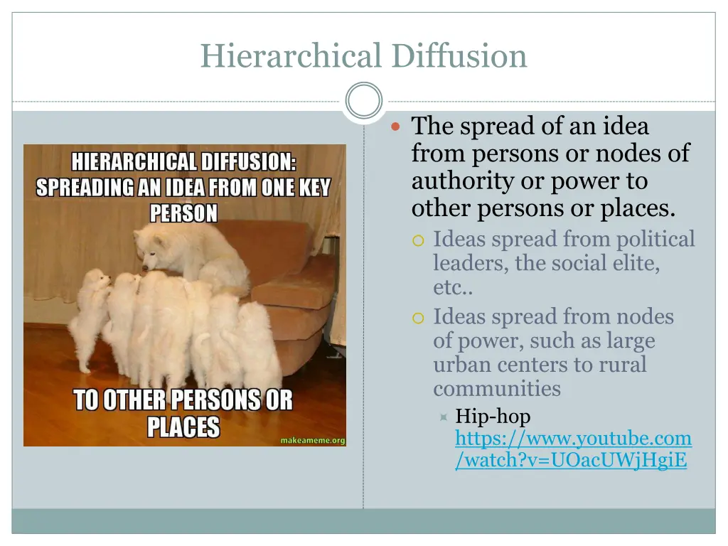 hierarchical diffusion