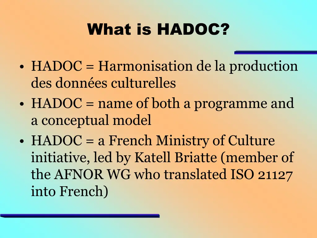 what is hadoc