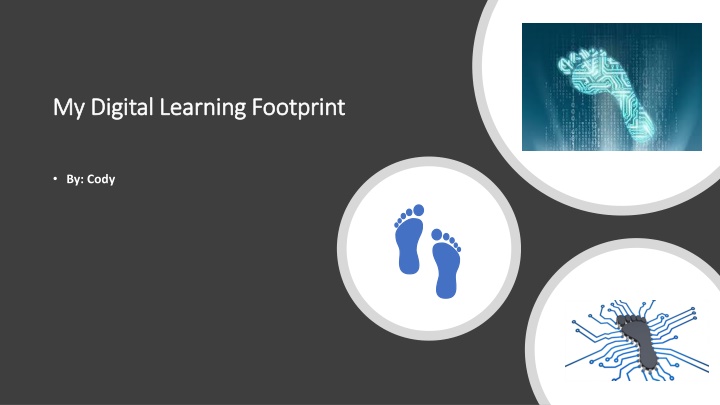 my digital learning footprint my digital learning