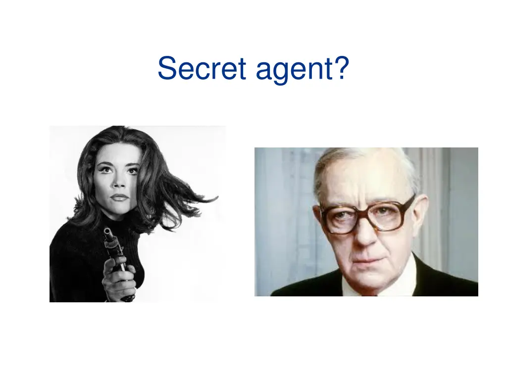 secret agent
