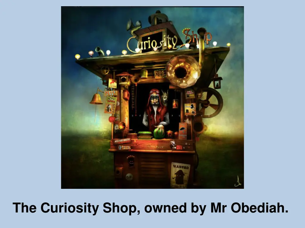 the curiosity shop owned by mr obediah