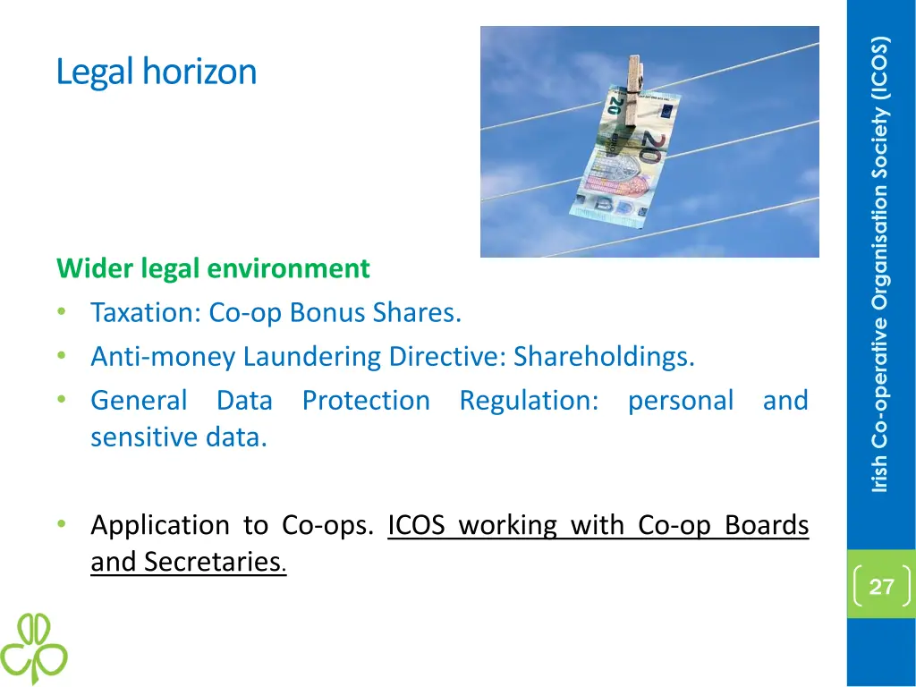 irish co operative organisation society icos 25