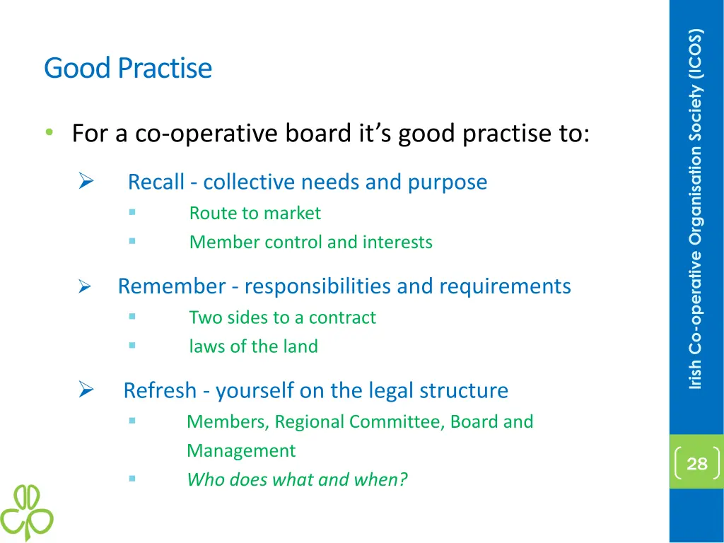 irish co operative organisation society icos 26
