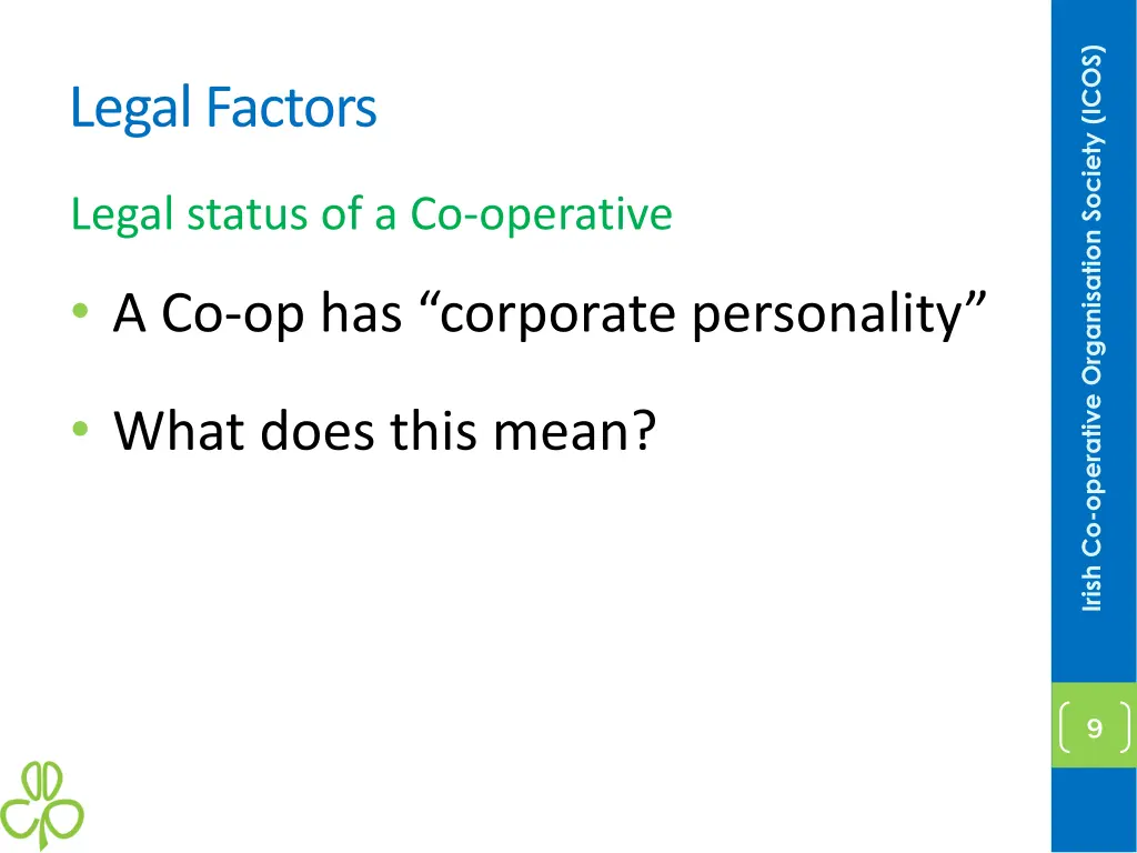 irish co operative organisation society icos 8