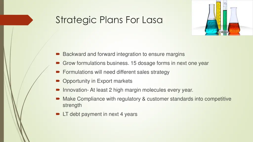 strategic plans for lasa