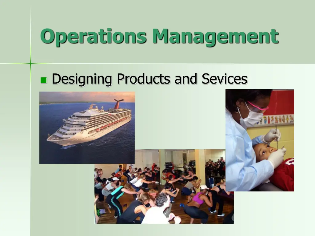 operations management