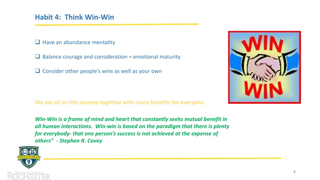 habit 4 think win win