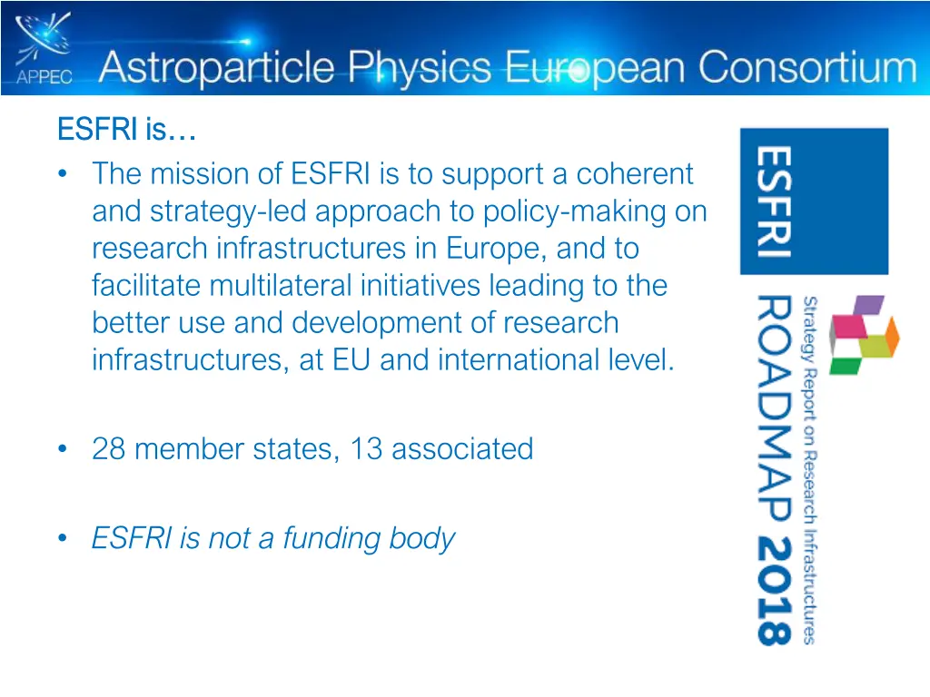 esfri is esfri is the mission of esfri