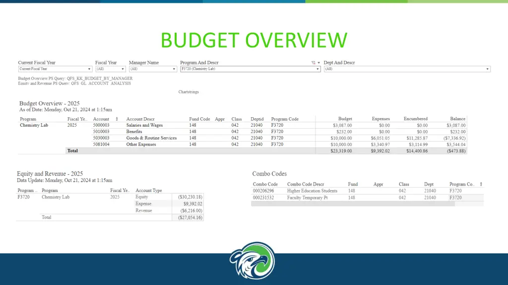 budget overview 1