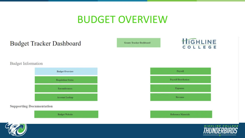 budget overview