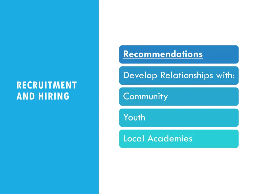recommendations 10