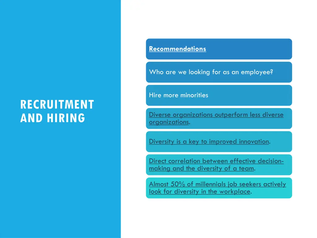 recommendations 3