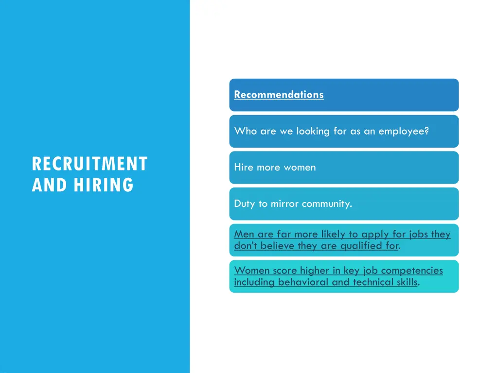 recommendations 6