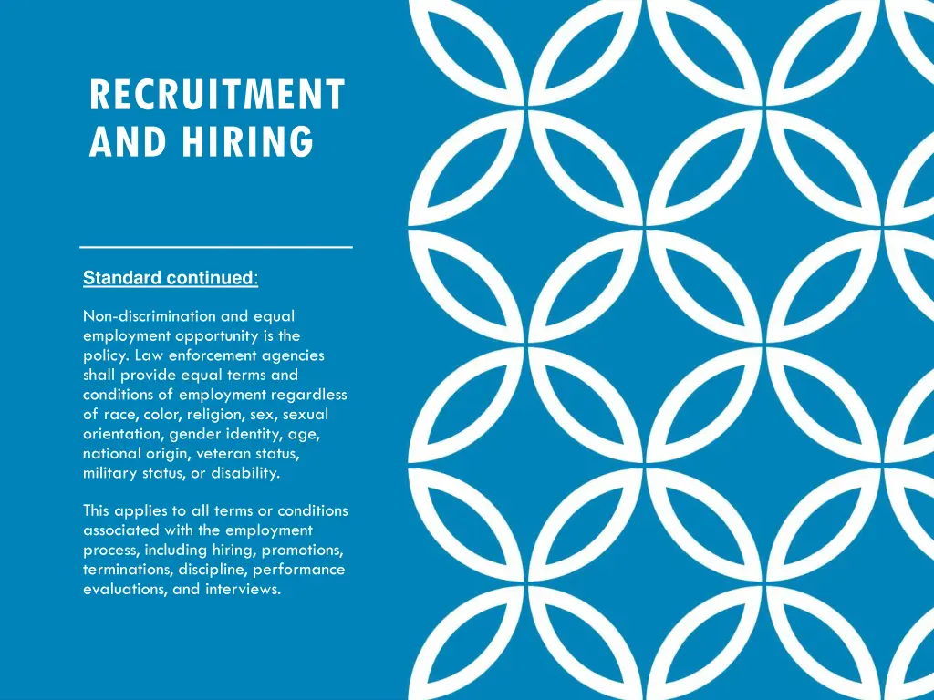 recruitment and hiring 1