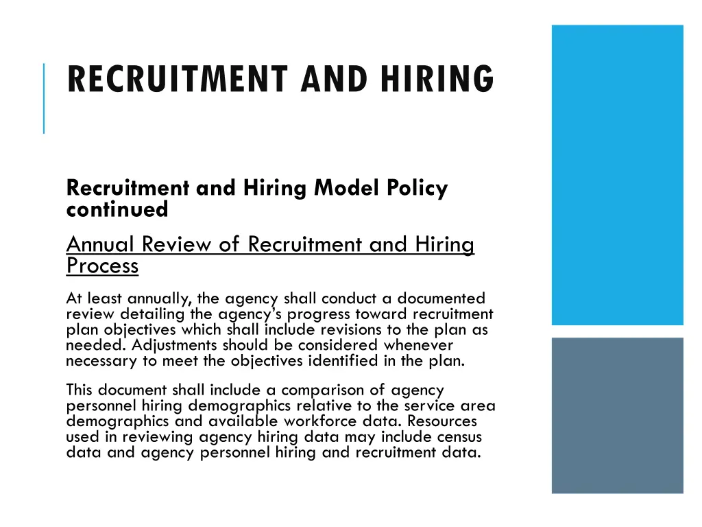 recruitment and hiring 14