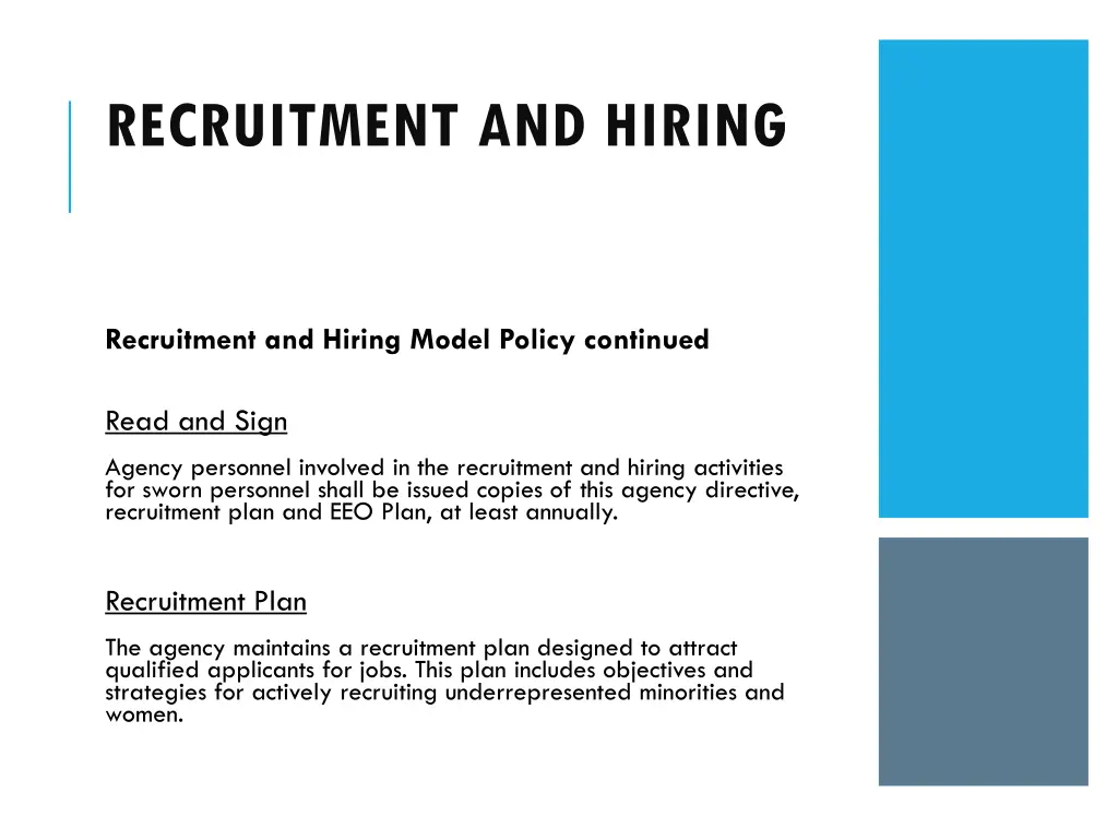 recruitment and hiring 5