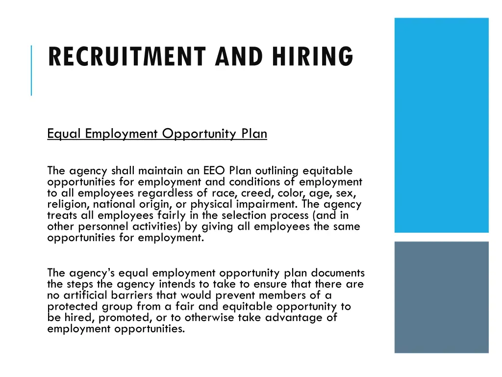 recruitment and hiring 6