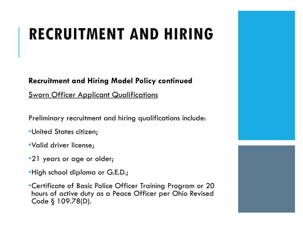 recruitment and hiring 7