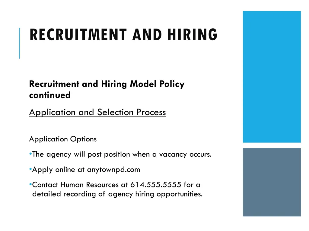 recruitment and hiring 9