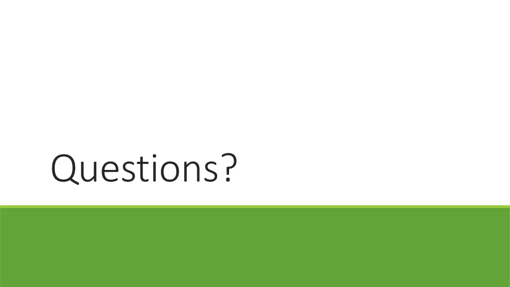 questions