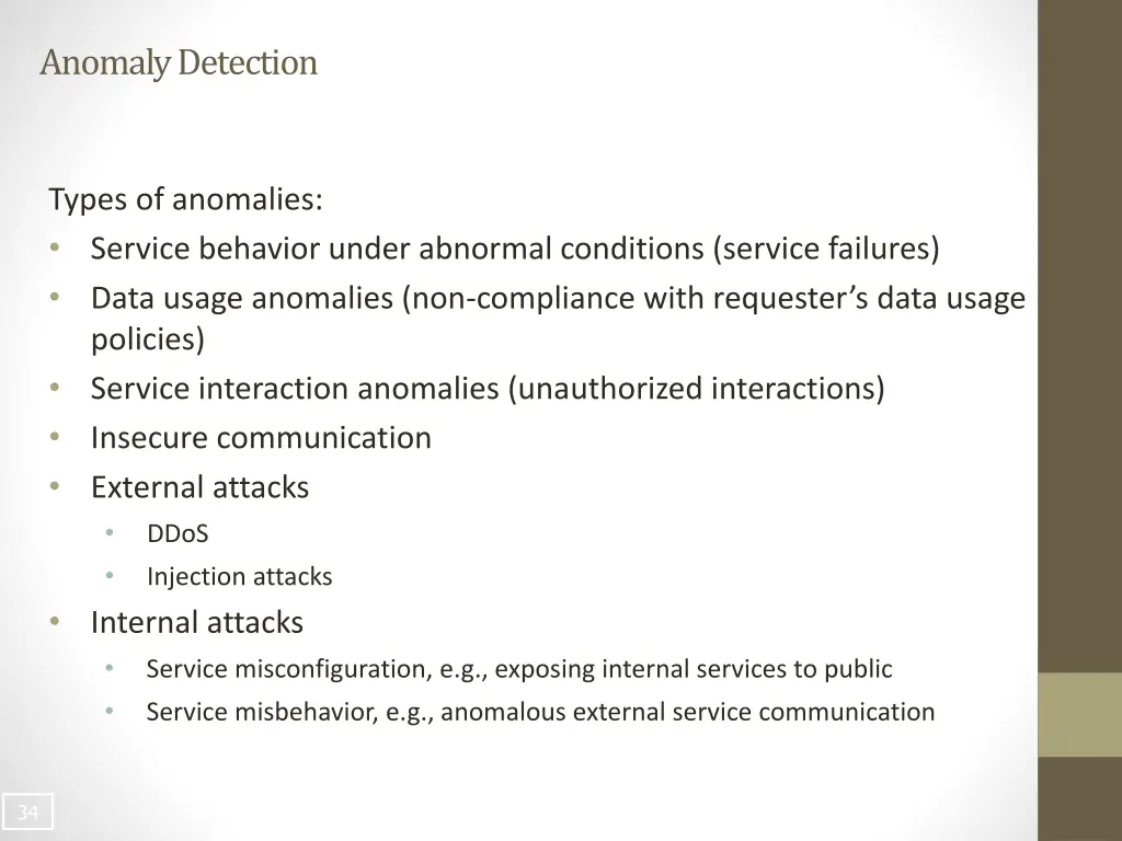 anomaly detection