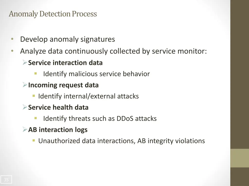 anomaly detection process