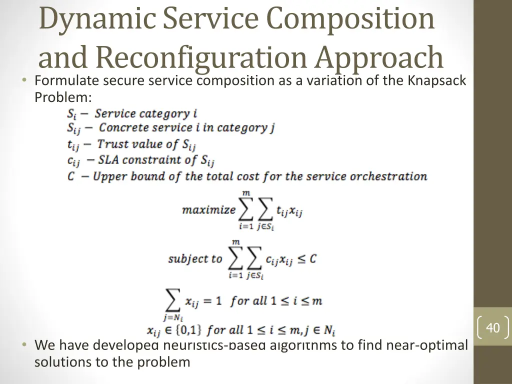 dynamic service composition and reconfiguration 1