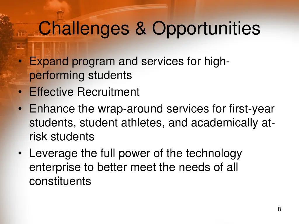 challenges opportunities