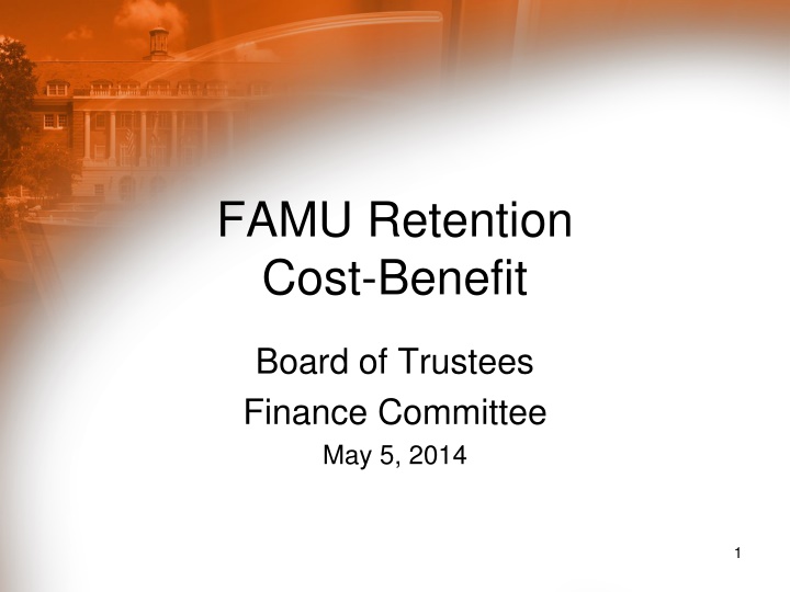 famu retention cost benefit