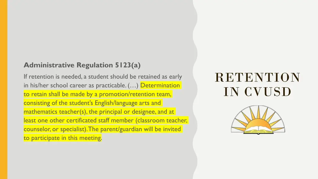 administrative regulation 5123 a 1