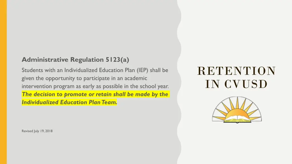 administrative regulation 5123 a 3