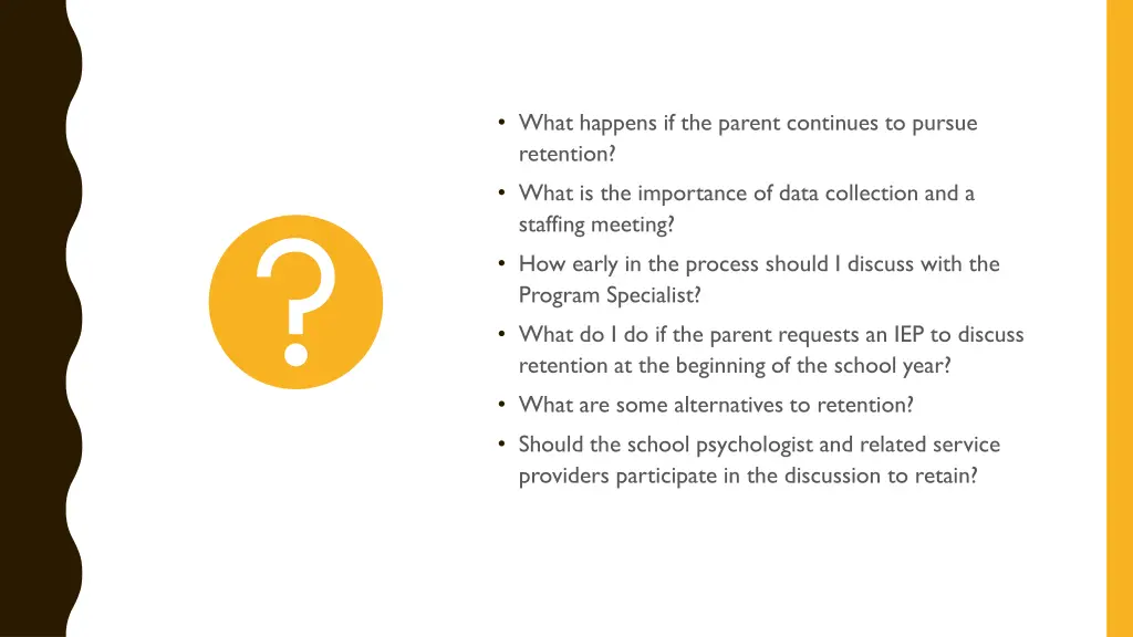 what happens if the parent continues to pursue